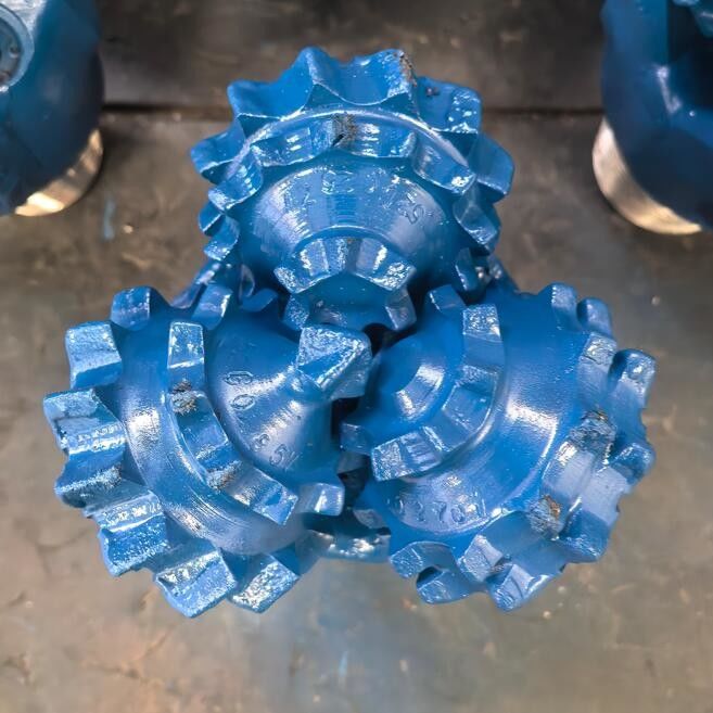 Gummibedichtete gefräste Zahn-Rocke-Roller-Zahnstück Stahl-Tricone-Bohrstück zum Bohren von Brunnen