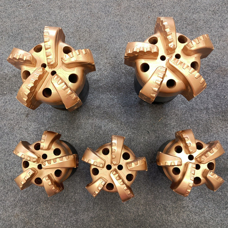Konstruktion Anpassung von 98 mm bis 250 mm PDC-Bits für weiche bis mittelschwache Formationen